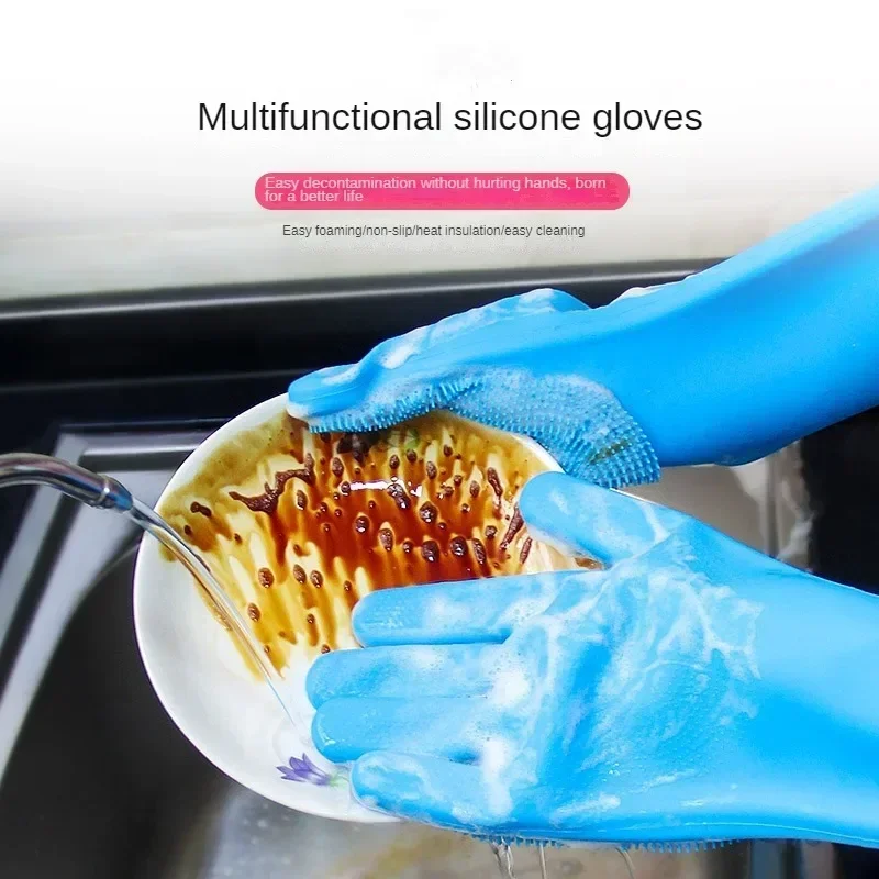 Guantes de Goma para el Hogar, - Dish Glove Rubber reseña y precio