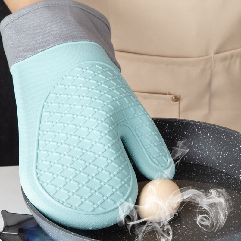 Guantes de Silicona para Cocin - Oven Mitt Silicone reseña y precio