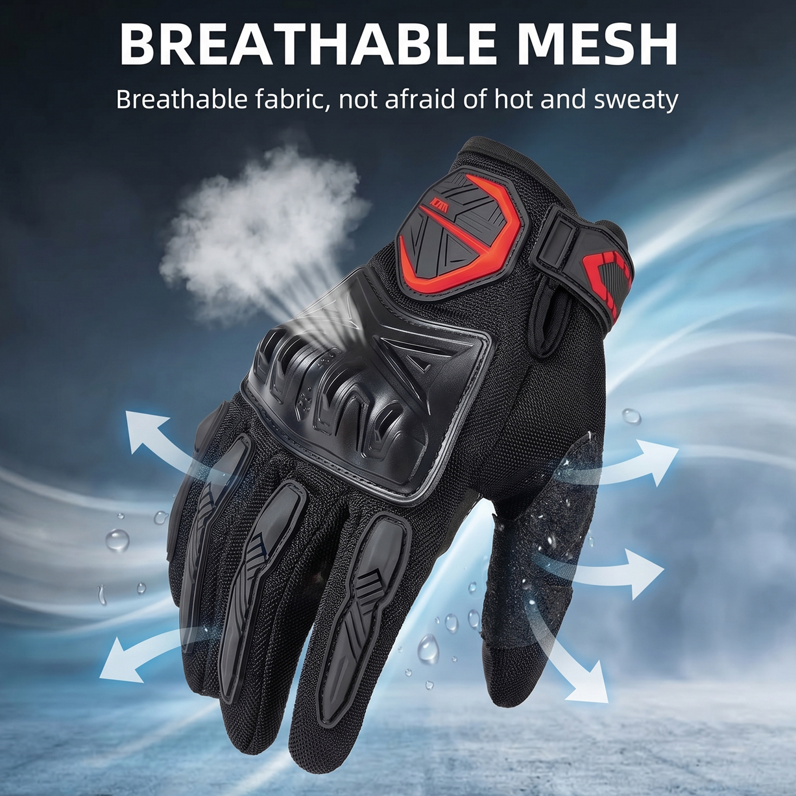 Guantes de verano para motocic - Cycling Glove Padded reseña y precio