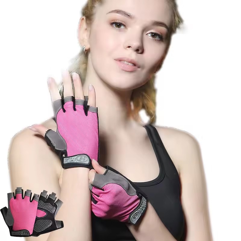 Guantes de medio dedo antidesl - Workout Glove Gym reseña y precio