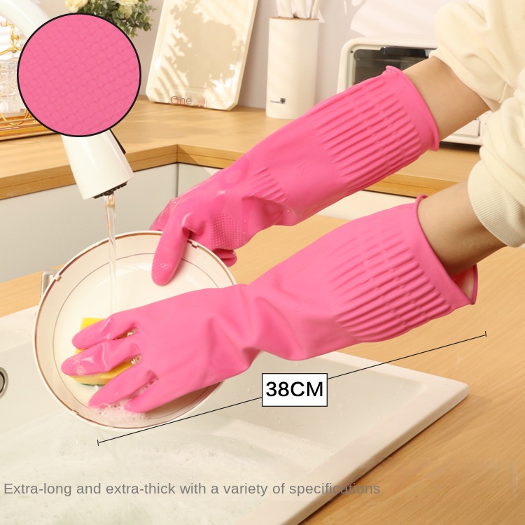 Guantes Extra gruesos de goma  - Dish Glove Rubber reseña y precio