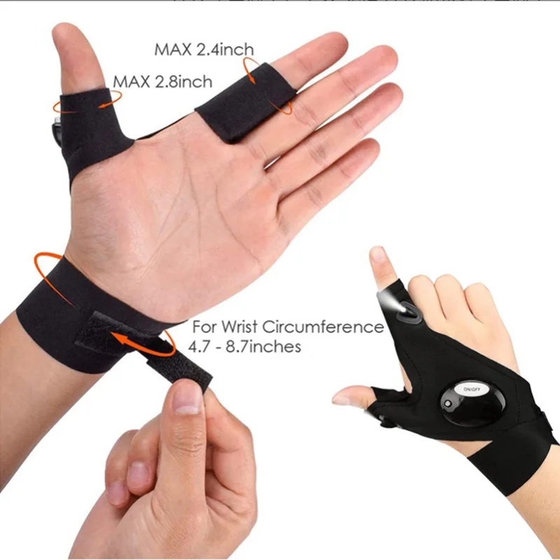 1/2/3 pares de guantes sin ded - Fingerless Glove Knit reseña y precio