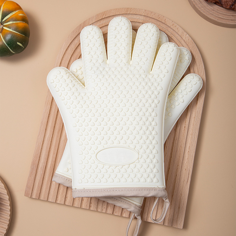 Guantes de silicona resistente - Oven Mitt Silicone reseña y precio
