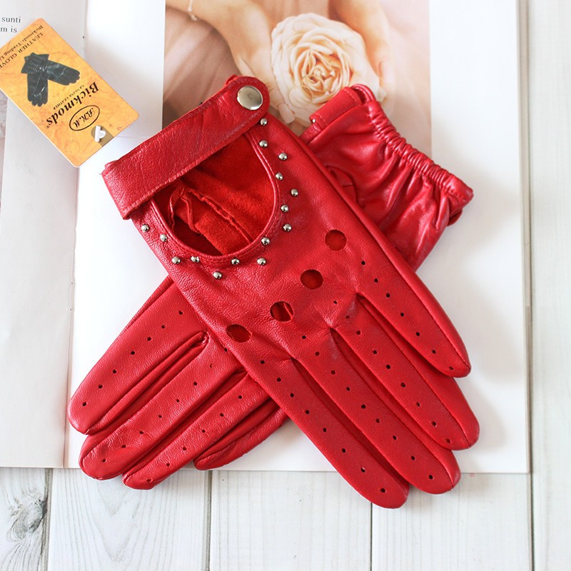 Guantes de cuero con todos los - Leather Driving Glove reseña y precio