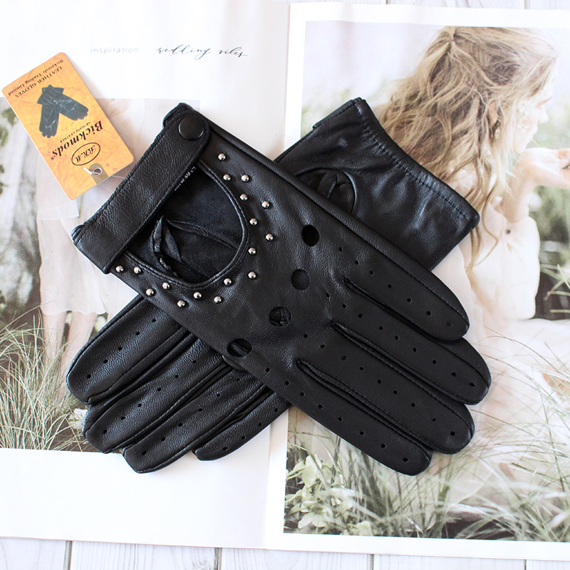 Guantes de cuero con todos los - Leather Driving Glove reseña y precio