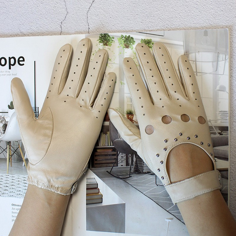 Guantes de cuero con todos los - Leather Driving Glove reseña y precio